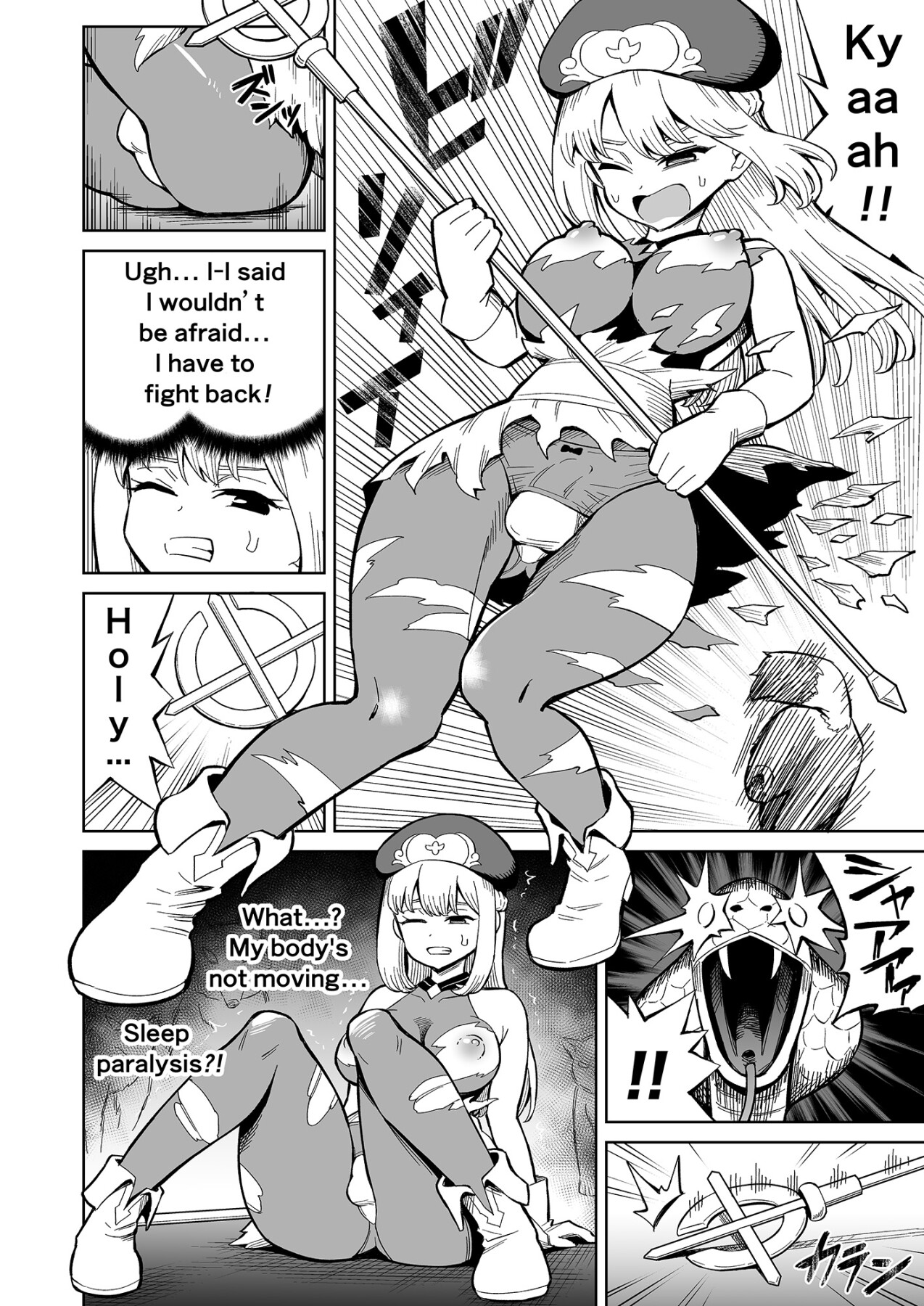 Hentai Manga Comic-Futanari Priest Clarice and Phantom Masion-Read-7